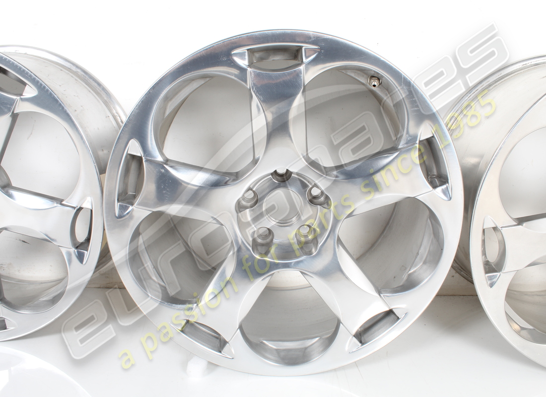set ruote cassiopea usato lamborghini (argento). numero parte 0r1400091 (11)