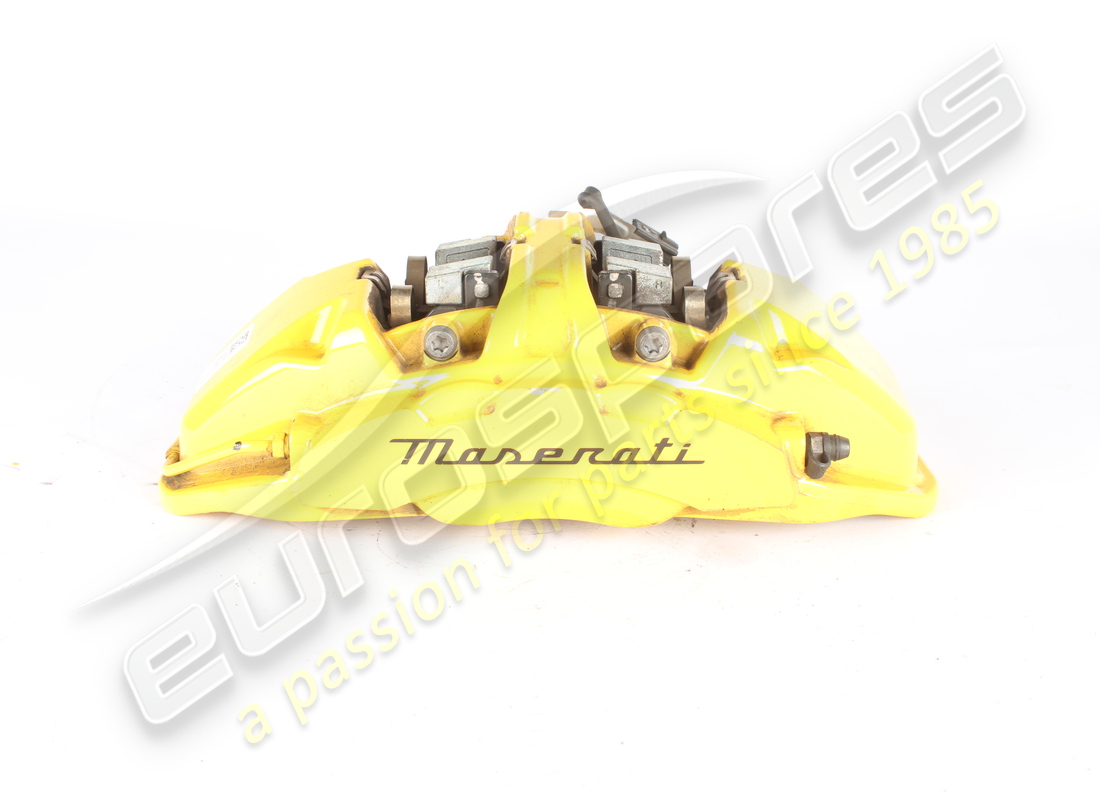 PINZA ANTERIORE DX USATA Maserati GIALLA . NUMERO PARTE 670214639 (1)