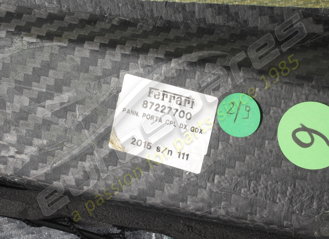 nuovo ferrari pannello porta dx completo. codice articolo 87227700 (3)