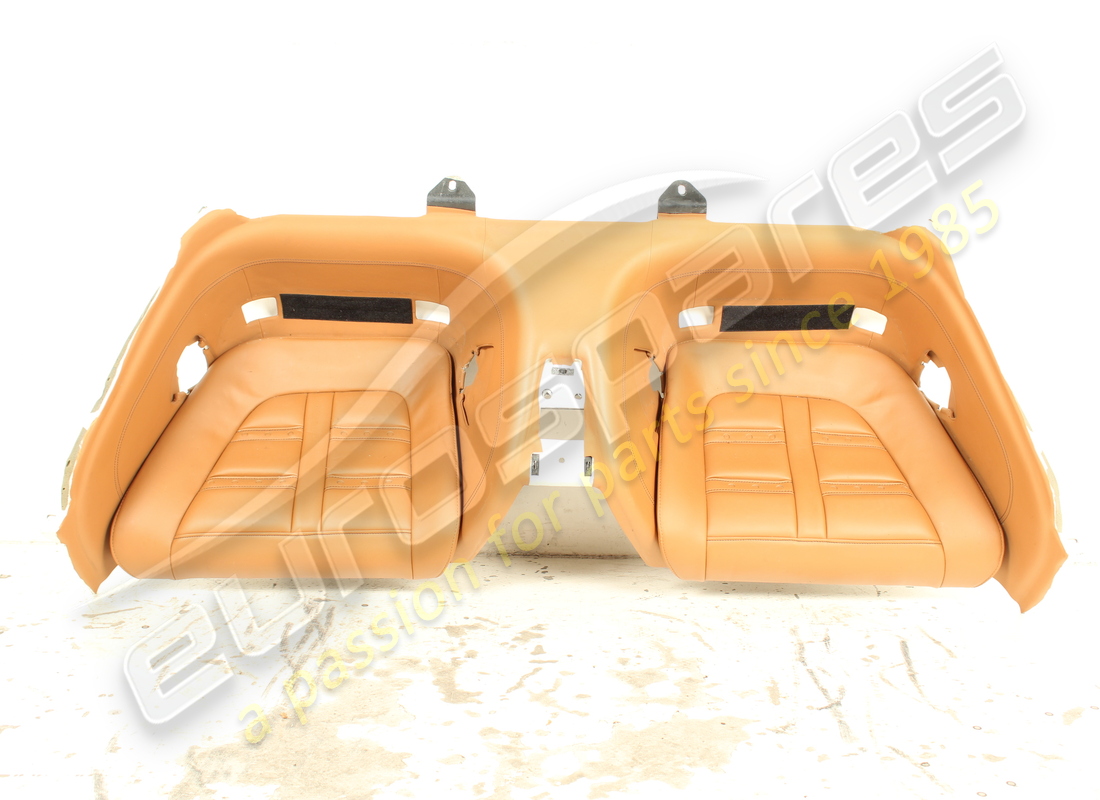 set completo di sedili anteriori e posteriori usato eurospares (pelle cuoio con cuciture nere). numero parte eap1566195 (16)