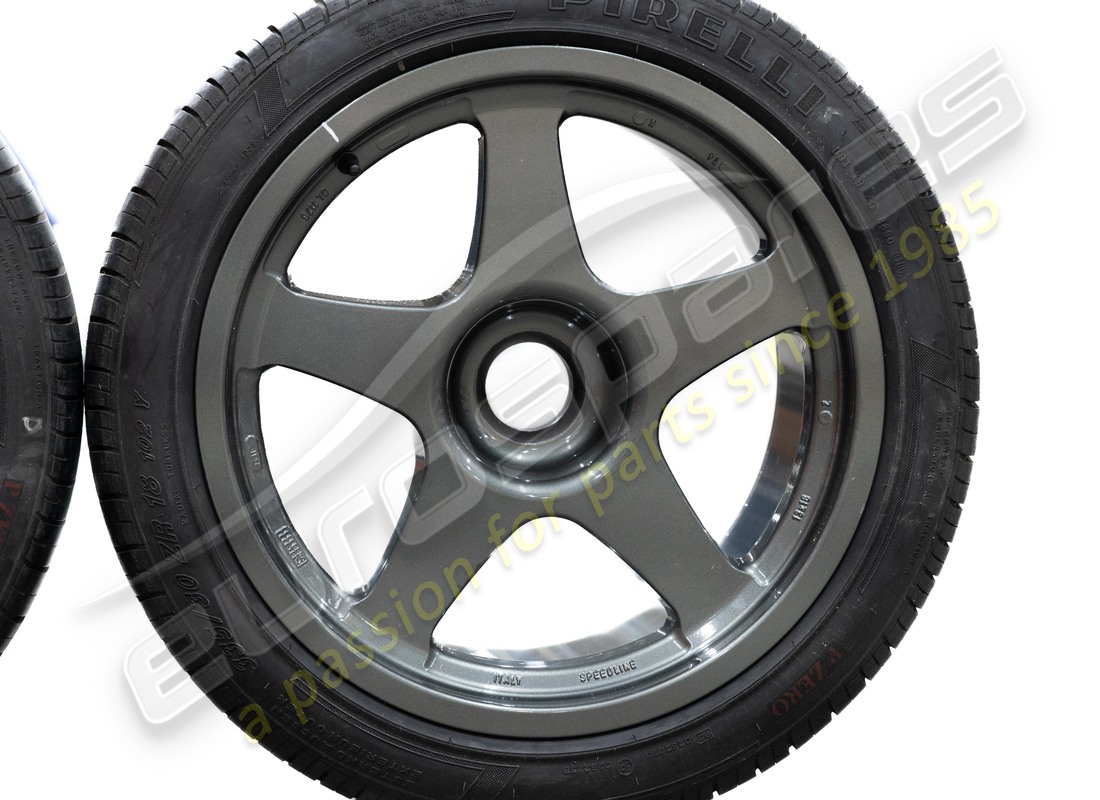 usato ferrari speedline lm ruote set 18 pollici. numero parte fwhe058 (4)