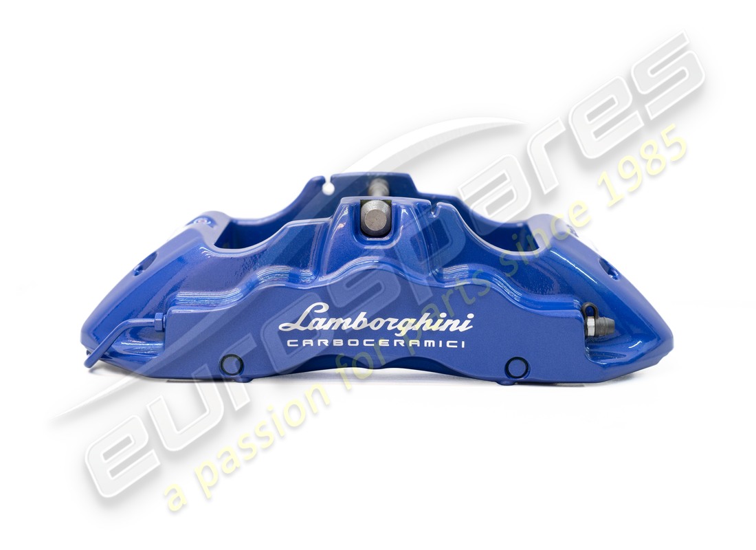 PINZA FRENO ANTERIORE PCCB USATA LAMBORGHINI BLU ADP. NUMERO PARTE 4T0615106DJ (1) pinza freno anteriore pccb usata lamborghini blu adp. numero parte 4t0615106dj (1)