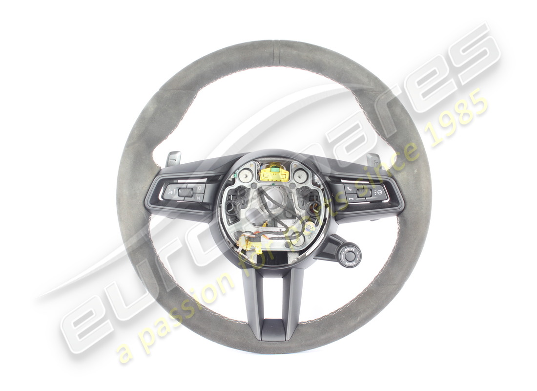 VOLANTE MULTIFUNZIONE USATO Porsche NERO/ARGENTO . NUMERO PARTE 9GT419091BRQA0 (1)