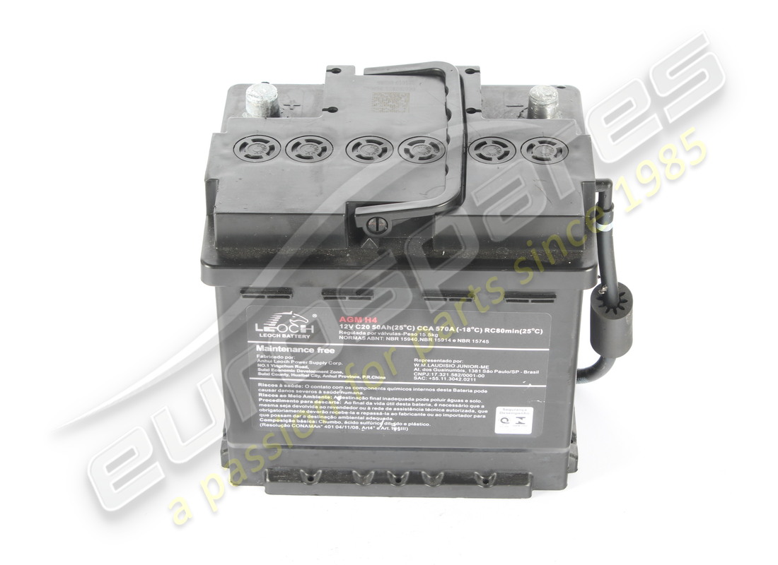 batteria ferrari leoch pb 50ah usata. numero parte 949042 (2)