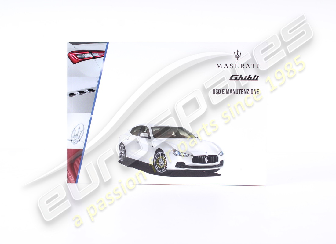 nuovo maserati m157 guida per il proprietario eu ita.. numero parte 910041182 (1)