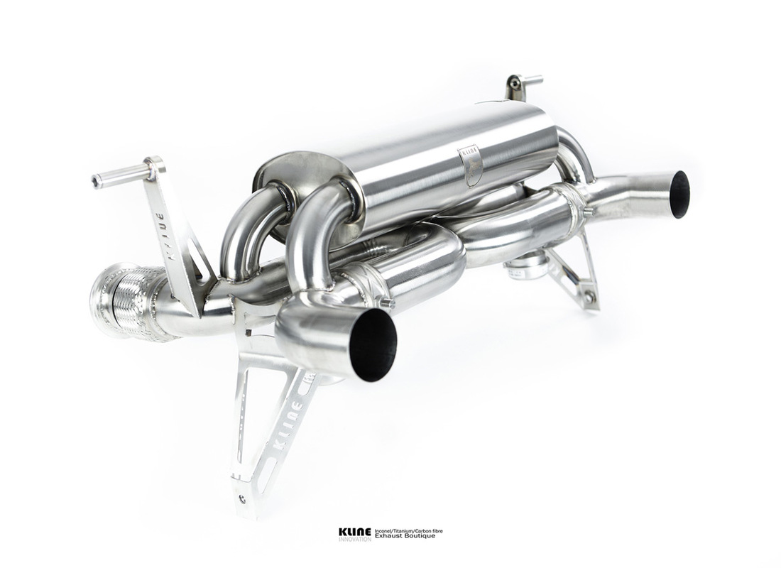 nuovo kline innovation lamborghini huracan performante sistema valvetronic - inconel. numero parte kllamhurperfvalversinc (1)