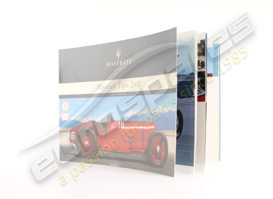 nuova maserati mini monografia 26b. numero parte 920000849 (2)