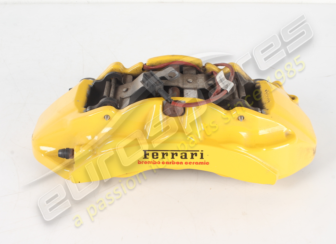 PINZA ANTERIORE SX USATA Ferrari CON PASTIGLIE. NUMERO PARTE 297308 (1)