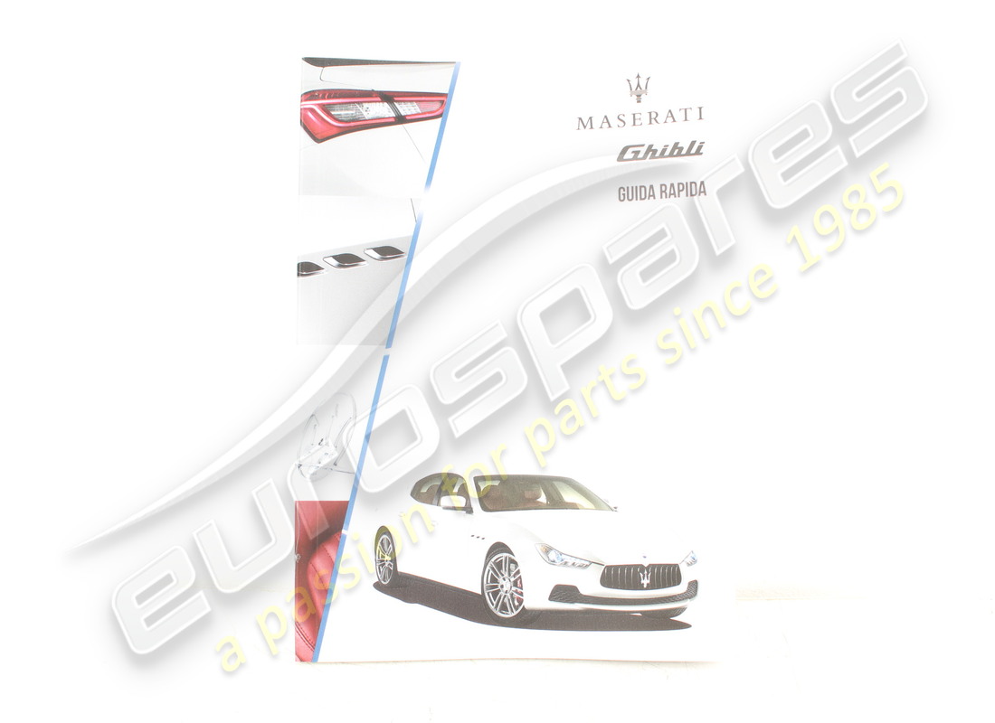 nuova maserati guida di riferimento rapido per auto it. numero parte 910041231 (1)