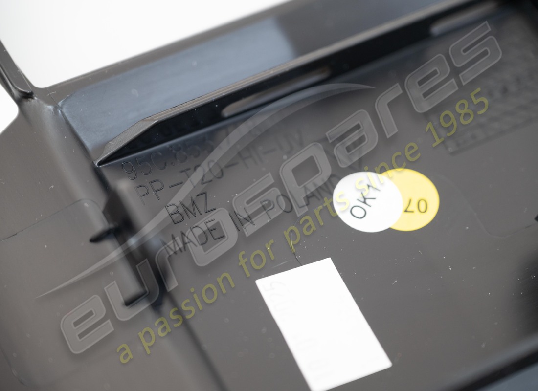 new porsche wheel arch cover matt black. part number 95c853718mok1 (5)