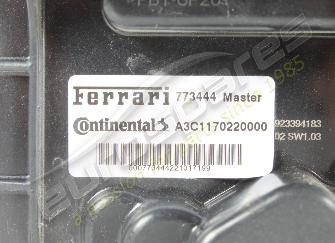 usato ferrari centrlina epc can500 master. numero parte 773444 (2)