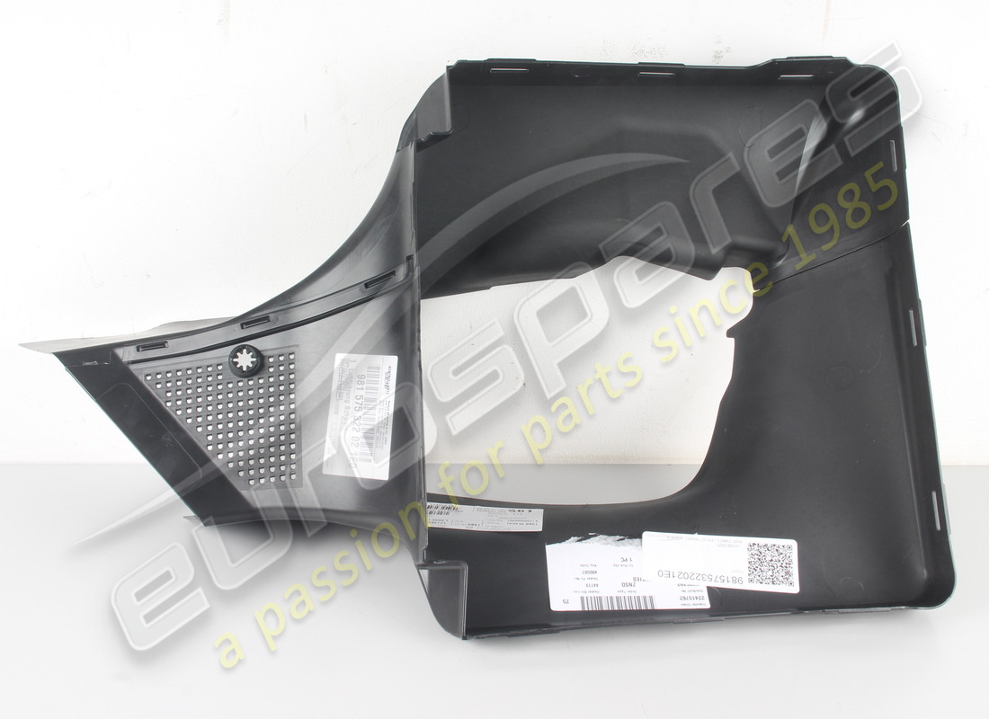 nuovo porsche condotto dell'aria lato destro (pr:009,250, -153) nero. numero parte 981575322021e0 (1)