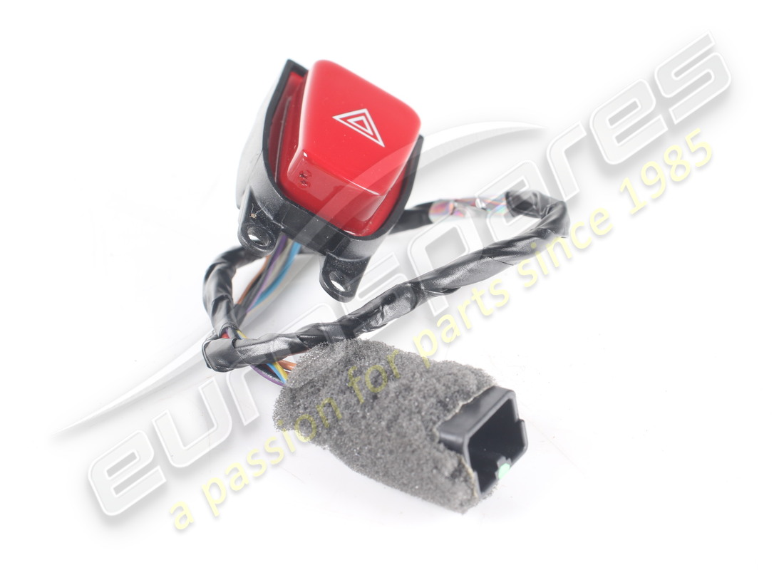 pulsante della luce di avvertimento di pericolo ferrari usato. numero parte 336233 (3)