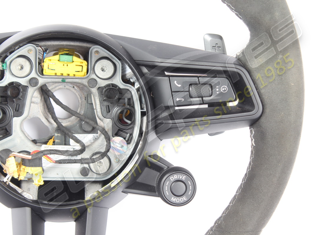 volante multifunzione usato porsche nero/argento. numero parte 9gt419091brqa0 (2)