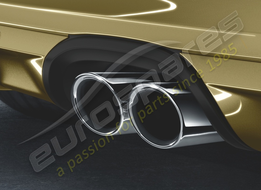 nuovi porsche terminali di scarico sportivi. numero parte 98104420110 (1)