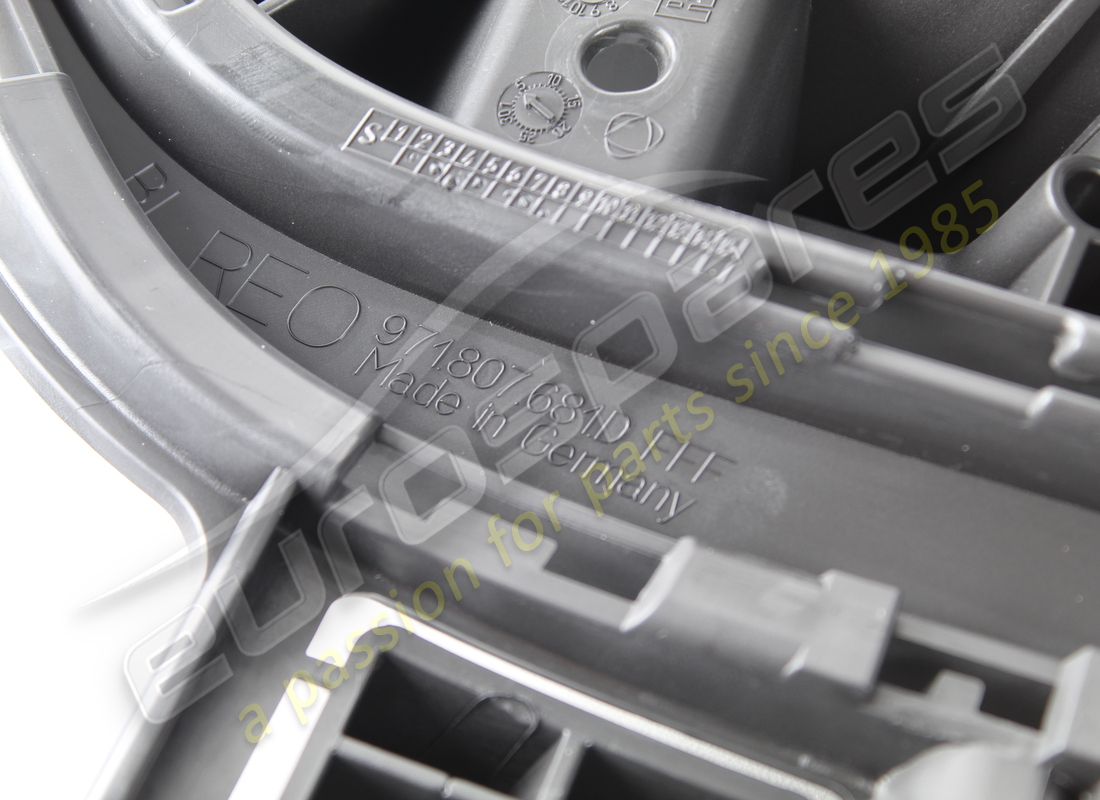 NUOVA PORSCHE GRIGLIA NERO OPACO. NUMERO PARTE 971807681DOK1 (3) nuova porsche griglia nero opaco. numero parte 971807681dok1 (3)