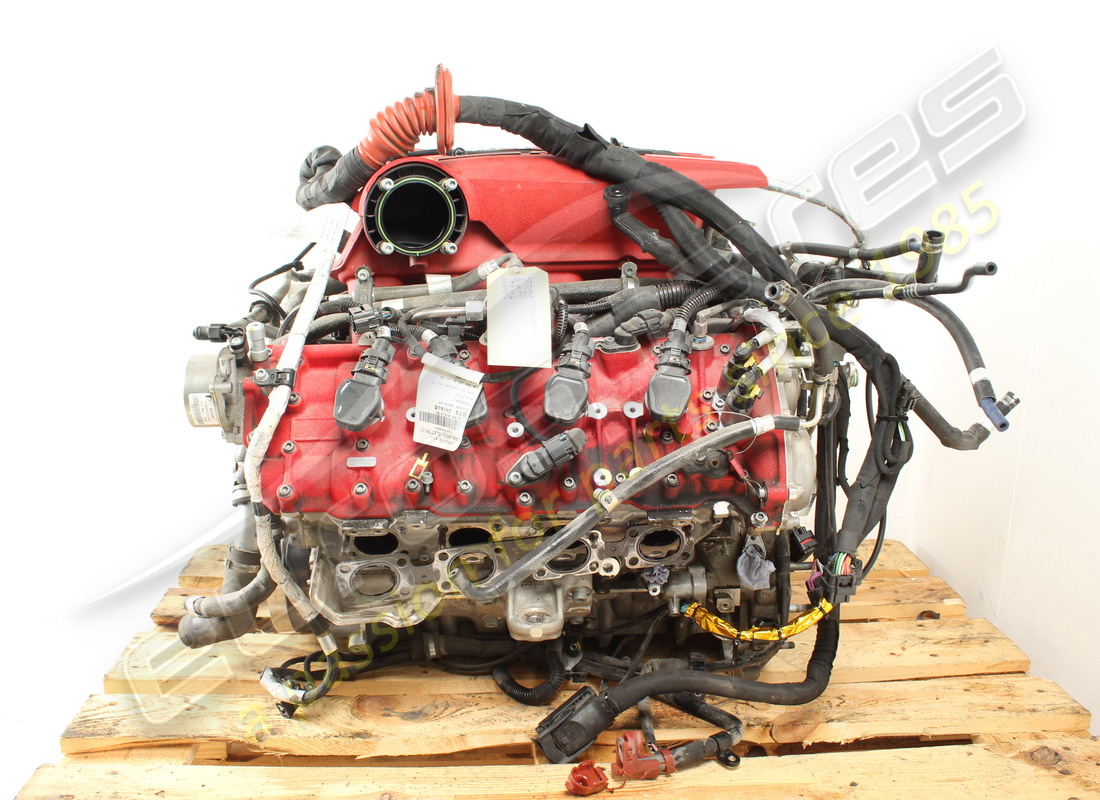 motore completo usato ferrari 488. numero parte 754023000 (4)