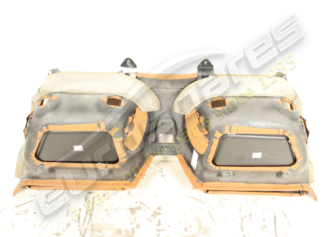 set completo di sedili anteriori e posteriori usato eurospares (pelle cuoio con cuciture nere). numero parte eap1566195 (19)