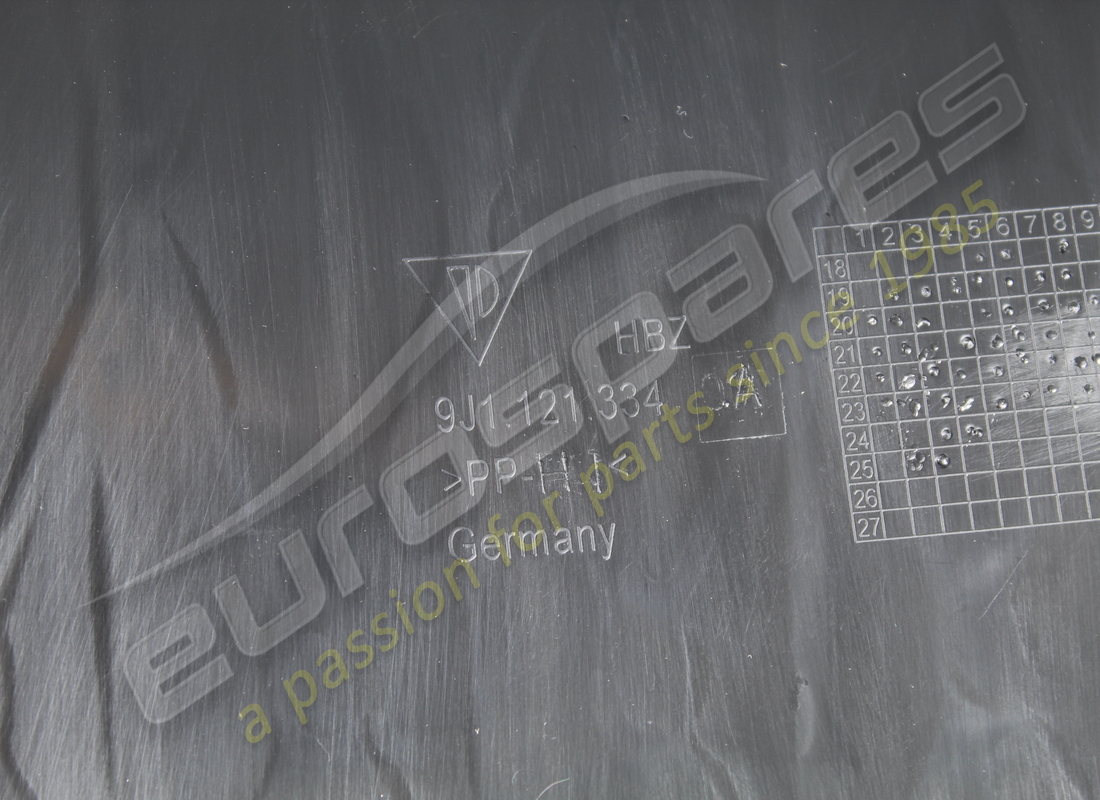 NUOVO PORSCHE GUIDA ARIA NERO OPACO. NUMERO PARTE 9J1121334AOK1 (3) nuovo porsche guida aria nero opaco. numero parte 9j1121334aok1 (3)