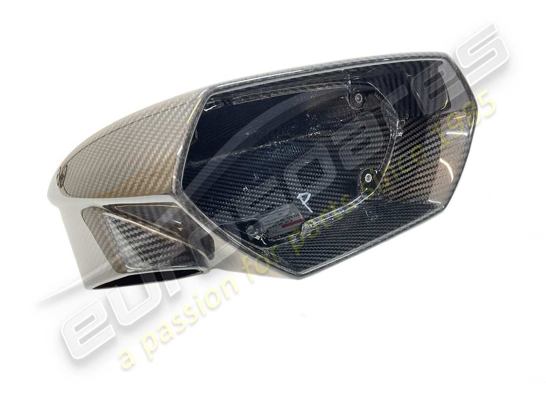 nuovo lamborghini kit tappo specchio in carbonio lucido + viti. numero parte 4t0898820j (4)