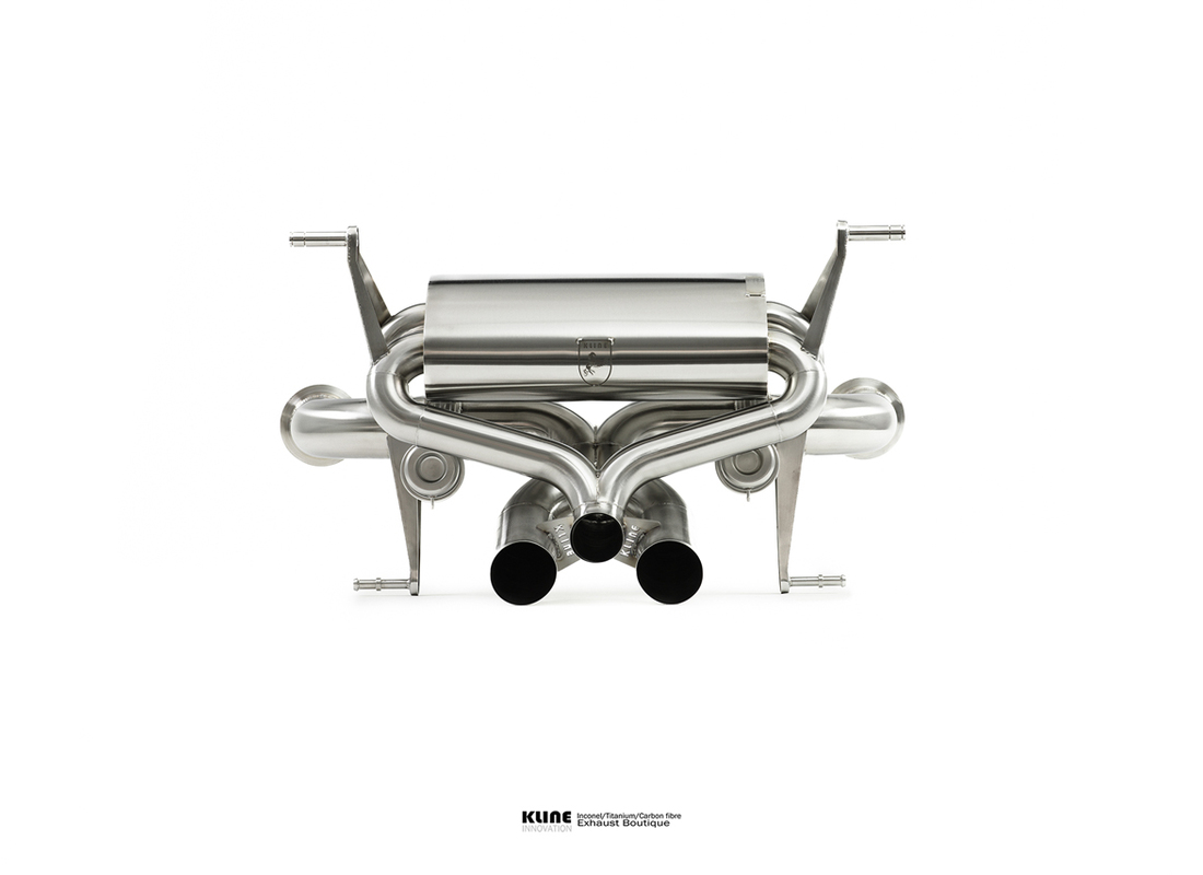 nuovo kline innovation lamborghini sistema posteriore valvetronic aventador s - inconel. numero parte kllamavsvalversinc (1)