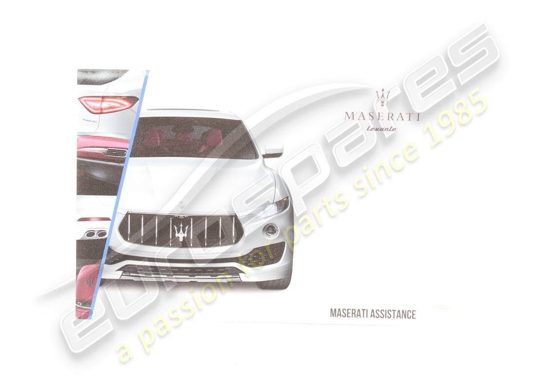 nuova assistenza maserati maserati levante. numero parte 910040915 (1)