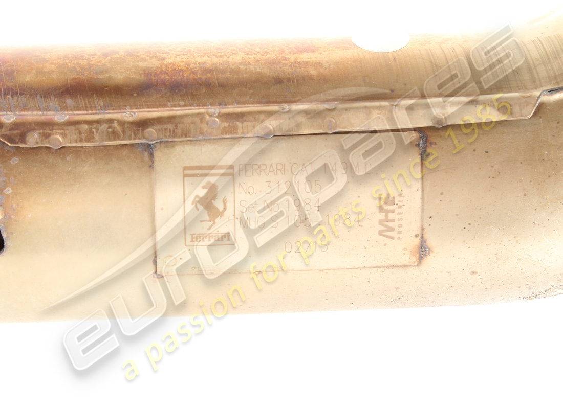 usato ferrari convertitore catalitico completo sx. numero parte 312105 (2)