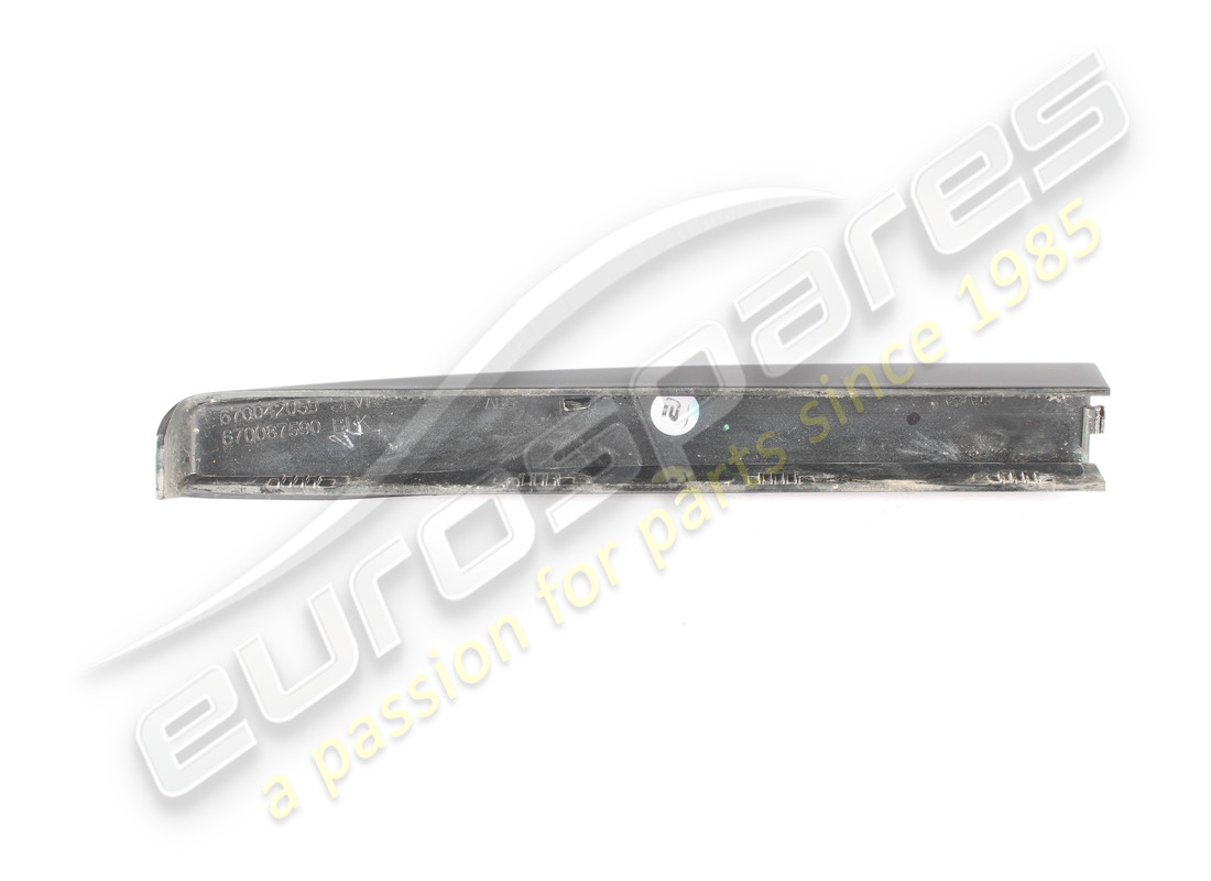 copertura posteriore sinistra usata maserati (nera). numero parte 670093077 (2)