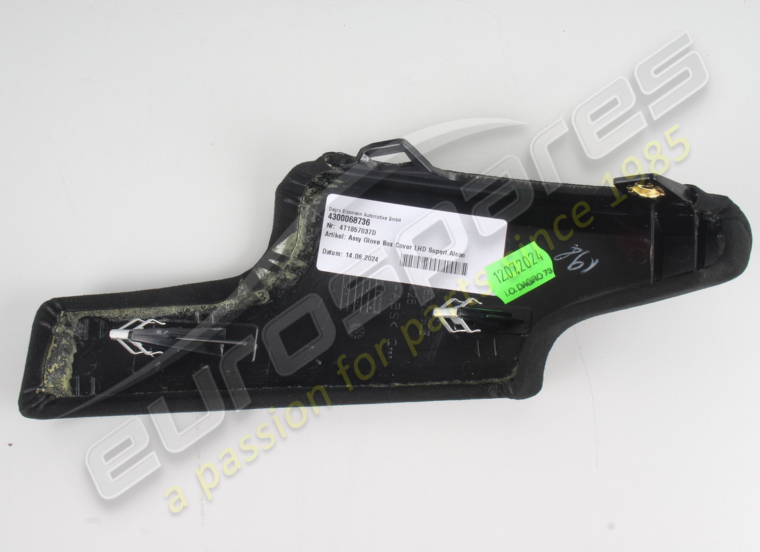 nuovo lamborghini assemblaggio coperchio vano portaoggetti. numero parte 4t1857037d (2)