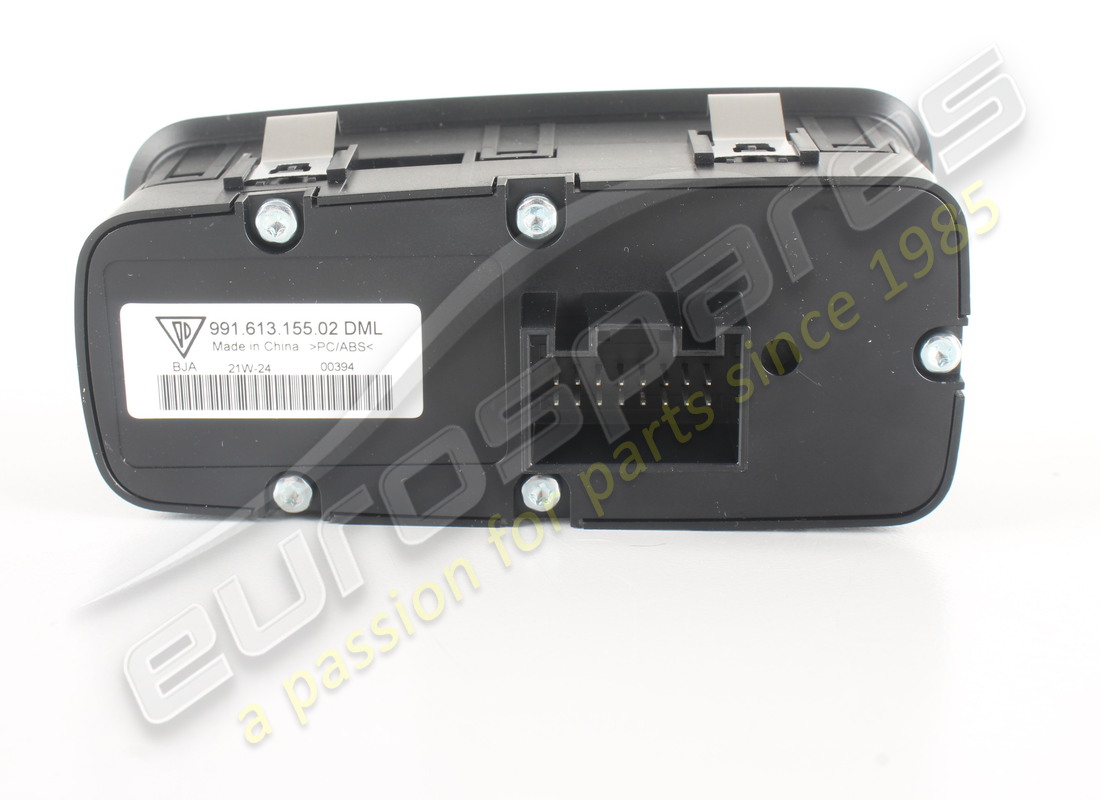 nuovo porsche interruttore per alzacristalli elettrici - specchietto retrovisore - (lato guida) (pr:258,259, 260,261) nero opaco/cromo lucido. codice articolo 99161315502dml (4)