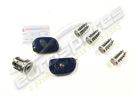 nuovo maserati kit serratura + chiave numero parte 980139781