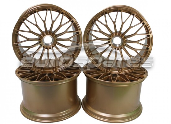 nuovo lamborghini set ruote aventador (oro) codice articolo 47060101gol