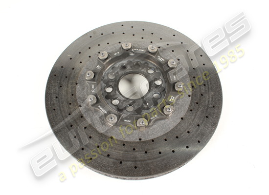 usato lamborghini disco freno anteriore destro in ceramica (ventilato) codice articolo 470615302g