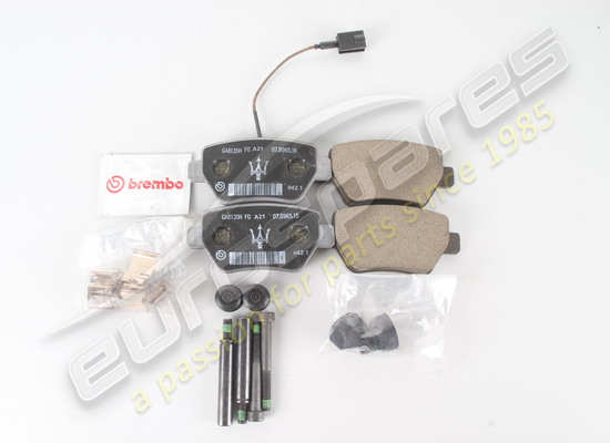 nuovo maserati set pastiglie freno posteriore codice articolo 673010327