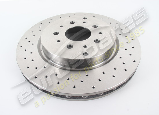 nuovo eurospares disco freno posteriore, forato incrociato codice articolo 228411