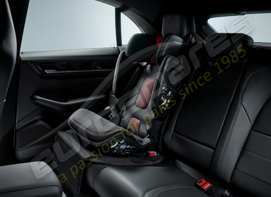 nuovo porsche numero di parte del tappetino del seggiolino per bambini 9y004480180