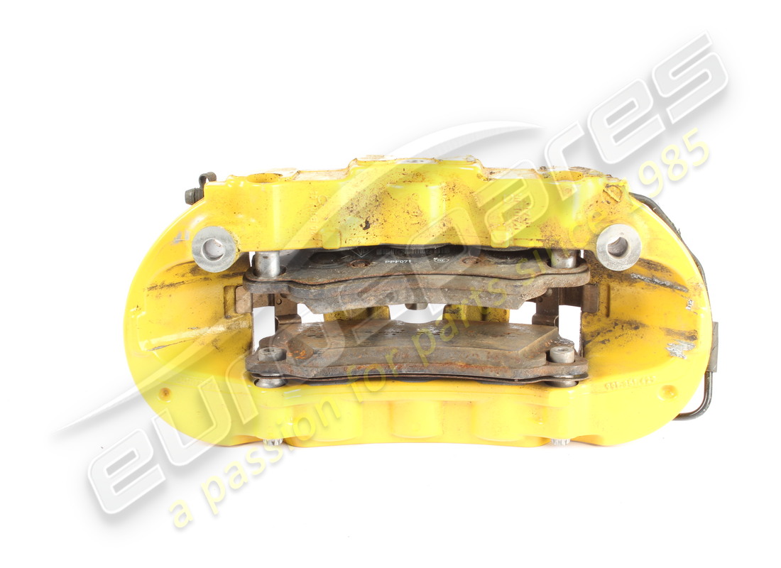 pinza porsche danneggiata senza pastiglie freno. numero parte 9gt615124a (3)