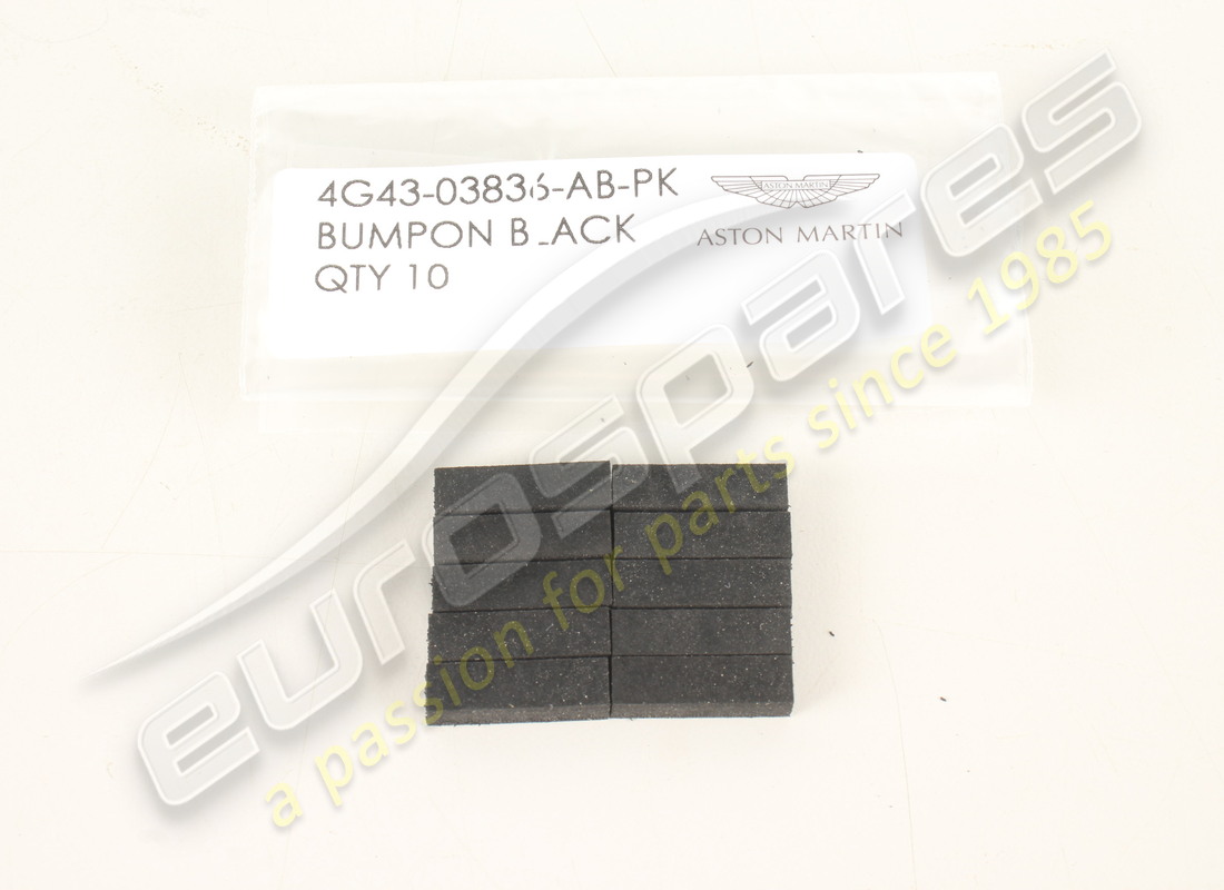 nuovo aston martin bumpon nero-pacco 10. numero parte 4g4303836abpk (1)