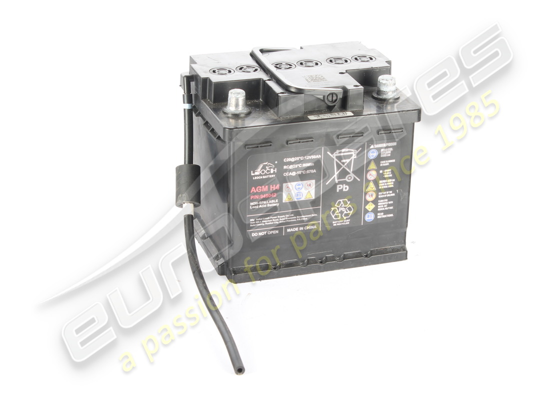 batteria ferrari leoch pb 50ah usata. numero parte 949042 (3)