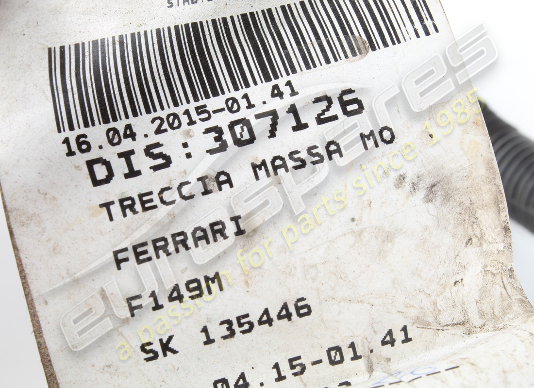 usato ferrari massa motore - gruppo telaio. numero parte 307126 (4)