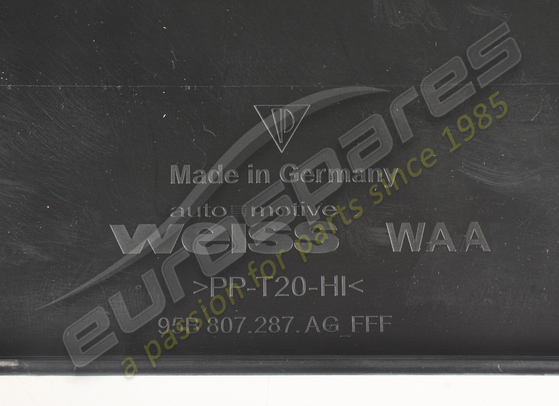 nuovo porsche porta targa nero. codice articolo 95b807287ag1e0 (3)