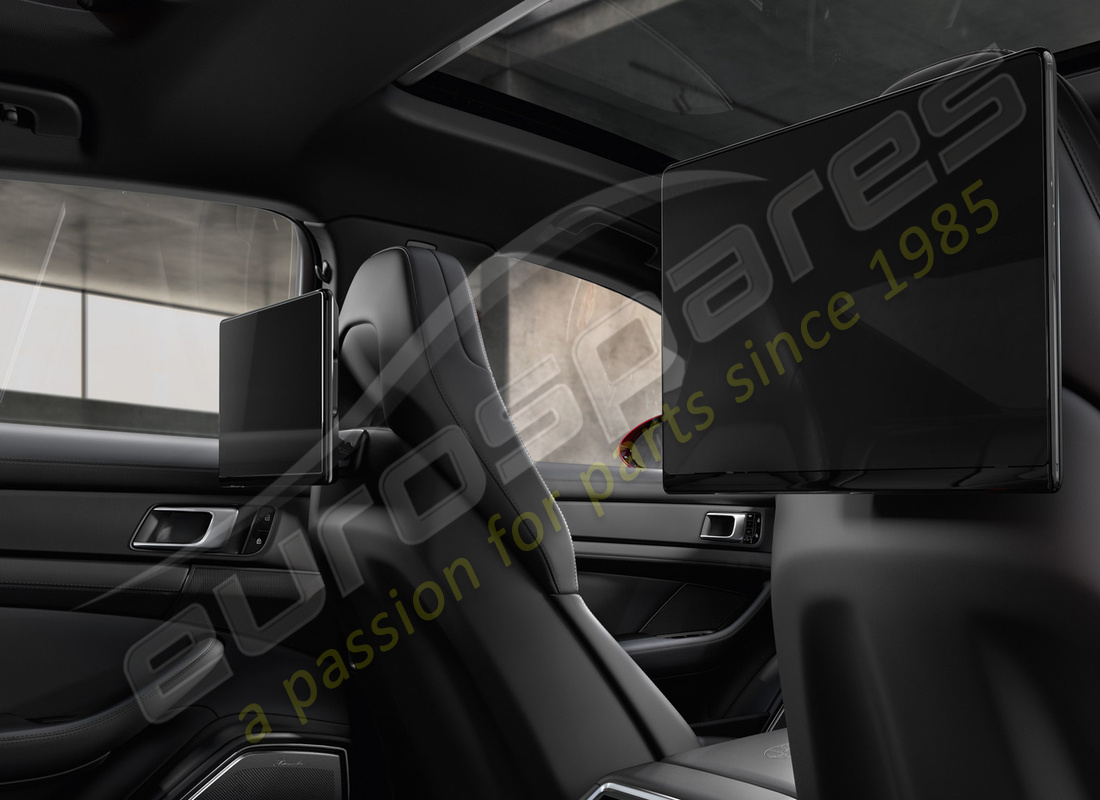 nuovo porsche intrattenimento per i sedili posteriori. numero parte 9y0088812 (2)