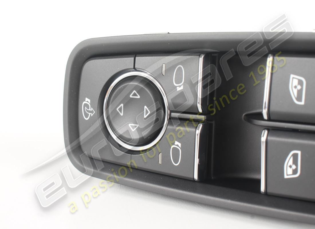 nuovo porsche interruttore per alzacristalli elettrici - specchietto retrovisore - (lato guida) (pr:258,259, 260,261) nero opaco/cromo lucido. codice articolo 99161315502dml (3)