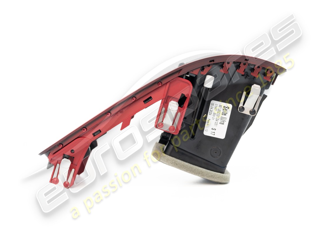 NUOVA PORSCHE PRESA D'ARIA (PR:441,490, 680) NERA. NUMERO PARTE 981552131041E0 (4) nuova porsche presa d'aria (pr:441,490, 680) nera. numero parte 981552131041e0 (4)