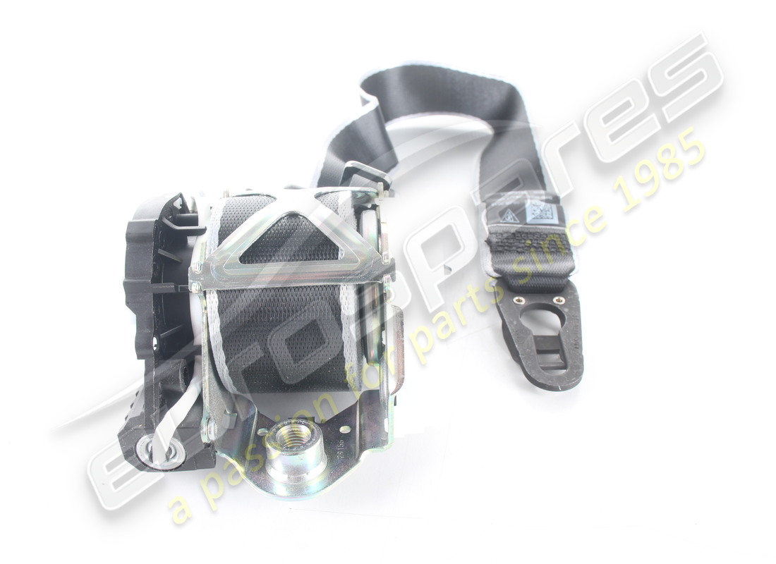 nuova cintura porsche 3-point nera/argento. numero parte 97080303403og5 (5)