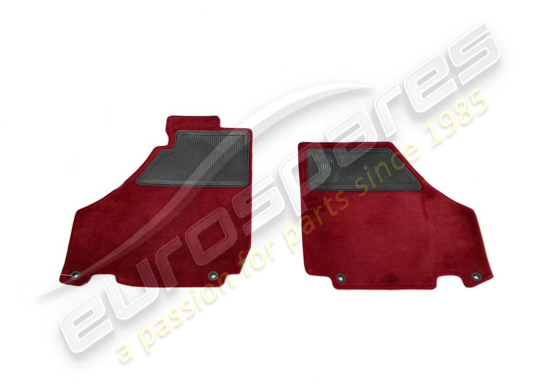 nuovo ferrari set di tappeti overmat con guida a sinistra in rosso/rosso. numero parte 63348891 (1)