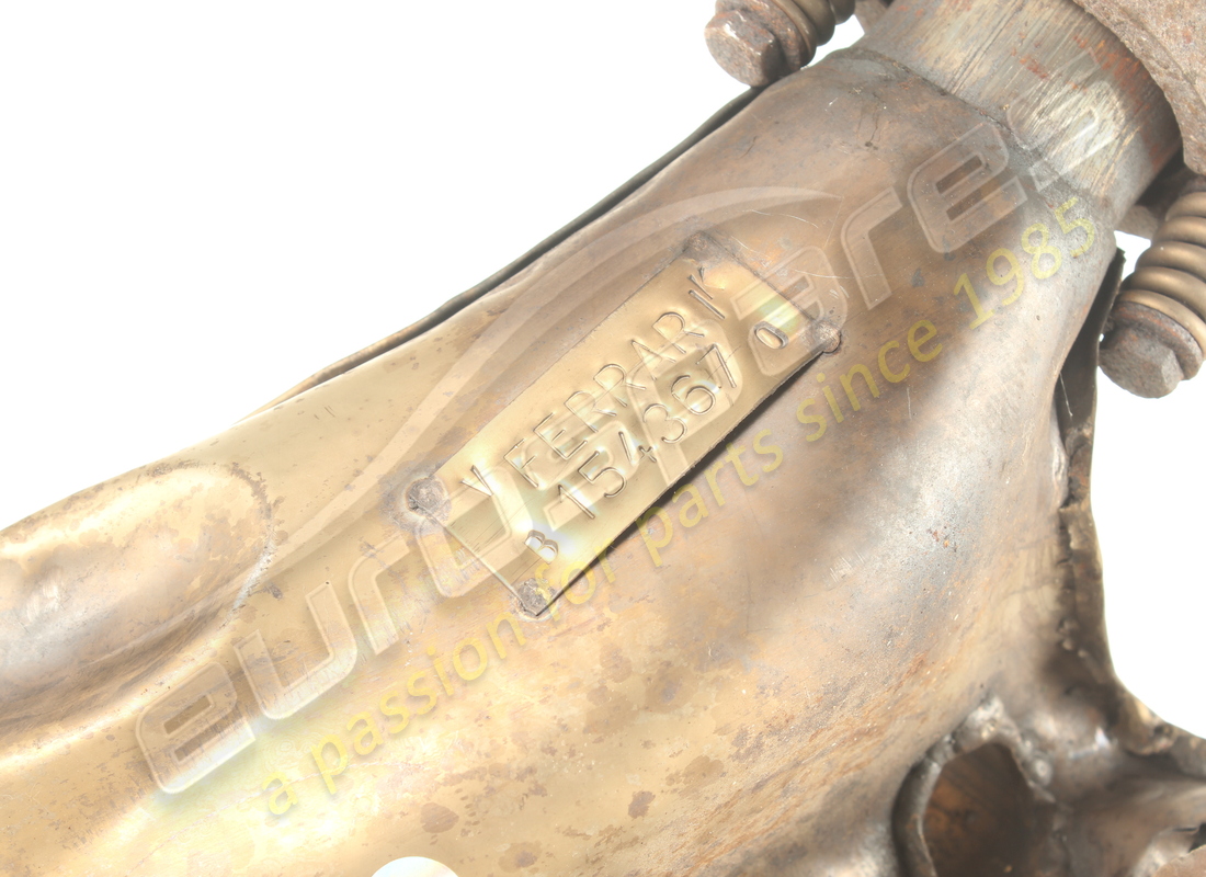 collettore di scarico posteriore sinistro ferrari usato. numero parte 154367 (2)