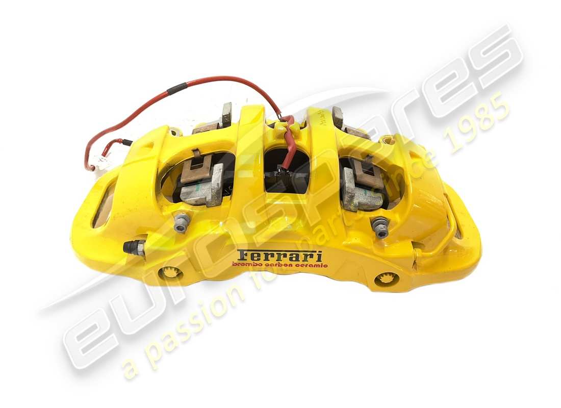 PINZA ANTERIORE SX USATA Ferrari CON PASTIGLIE. NUMERO PARTE 322140 (1)