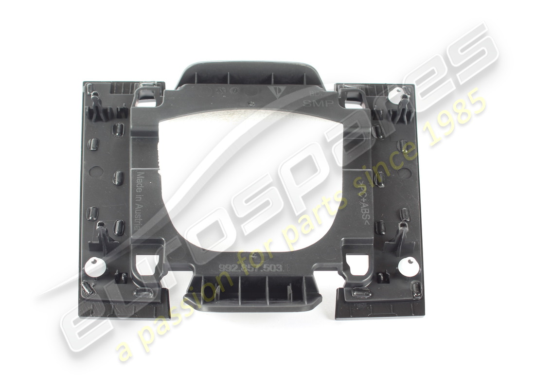 usato porsche rifinitura console centrale nera. numero parte 992857503btdl (3)