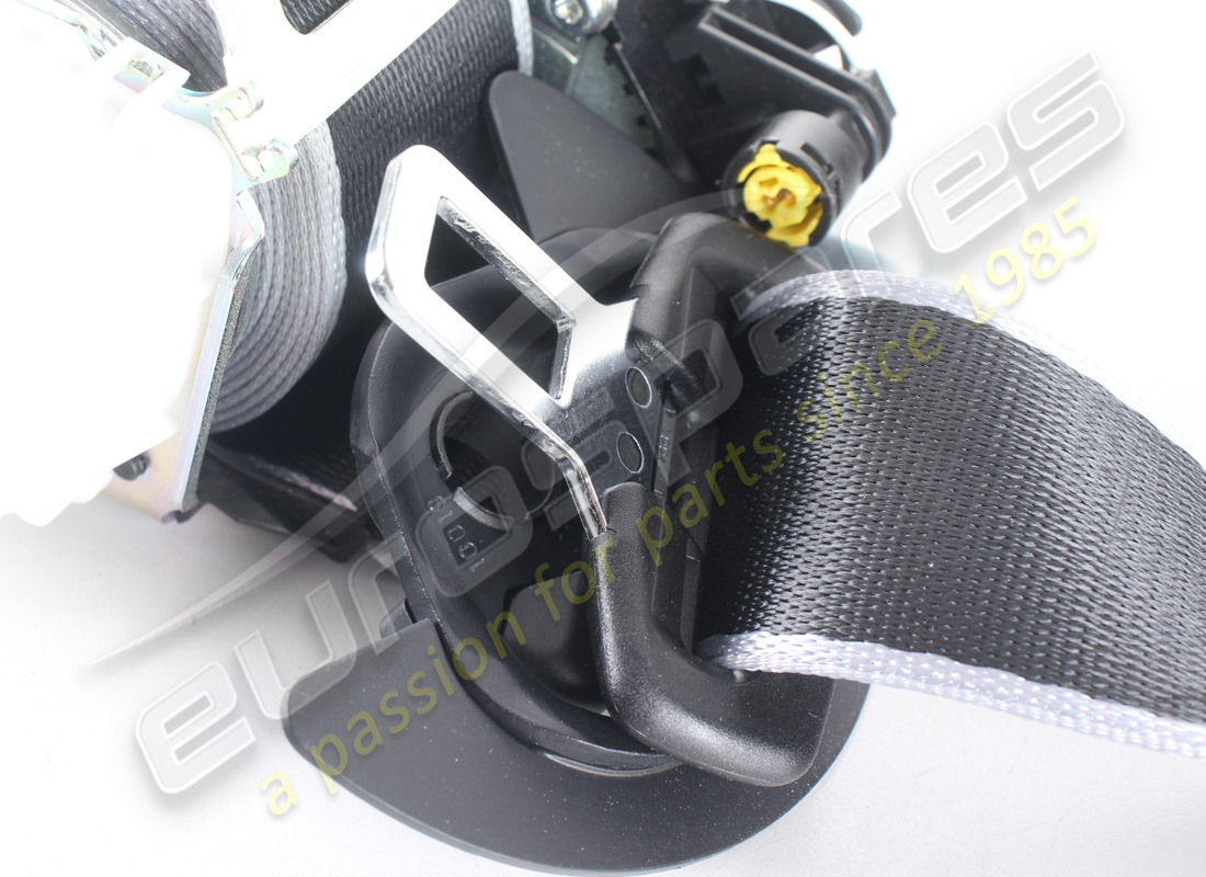 nuova cintura porsche 3-point nera/argento. numero parte 97080303303og5 (6)